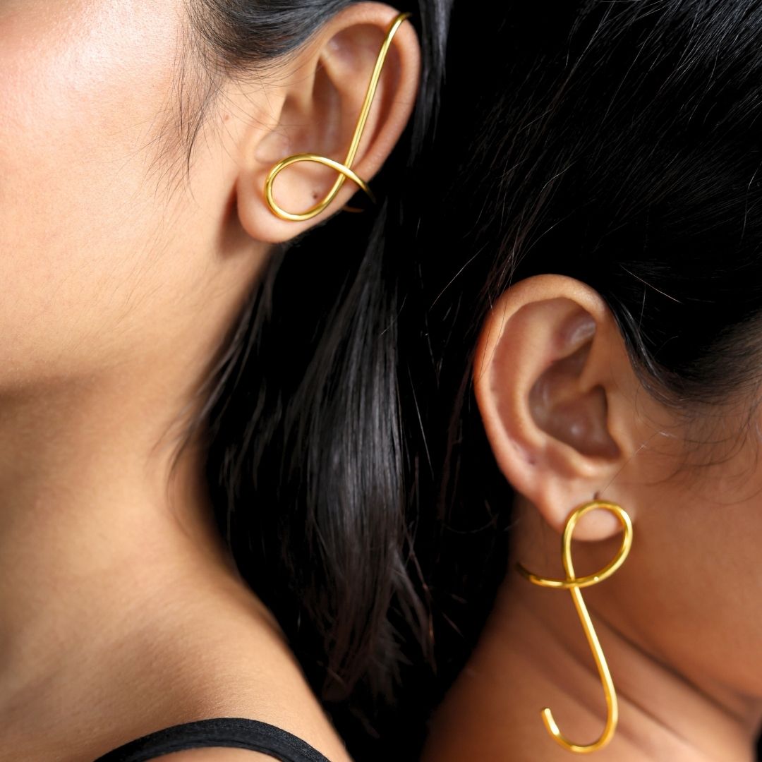 WRAPPED 2 WAY EARRINGS