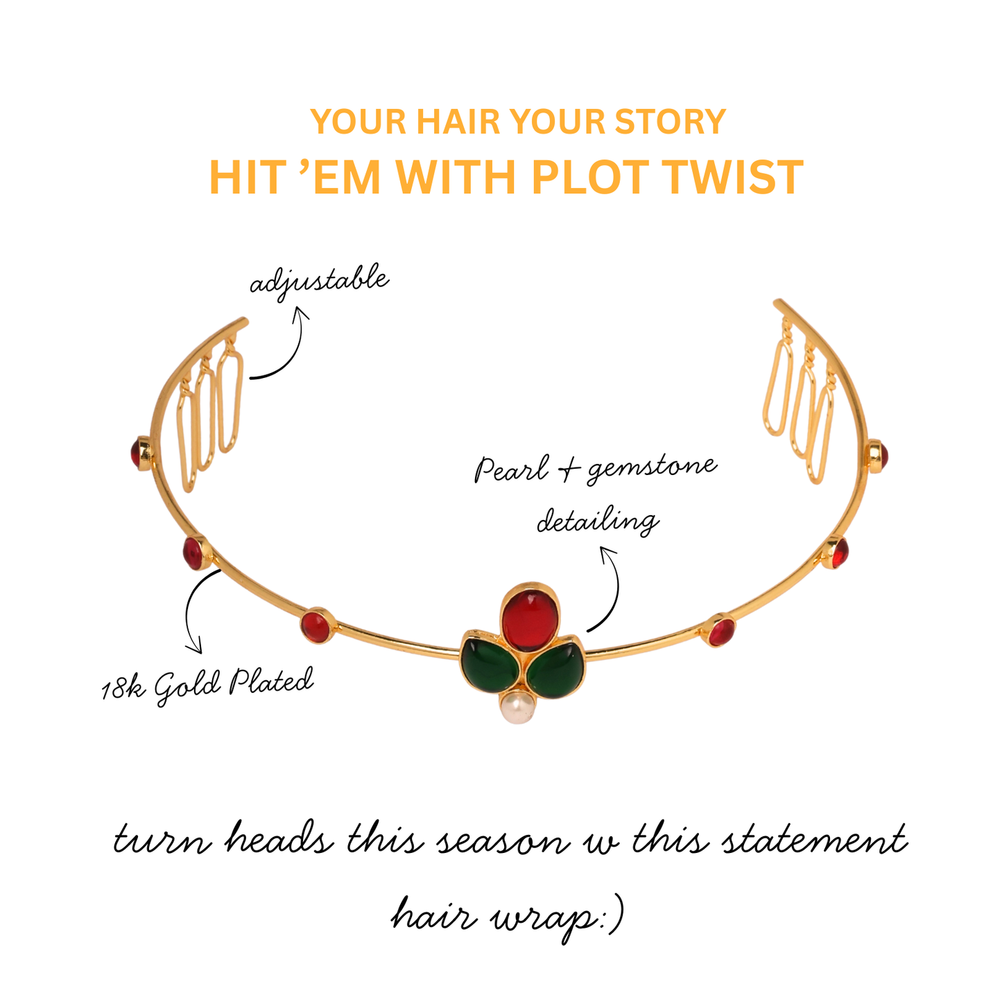PADMA HAIR WRAP