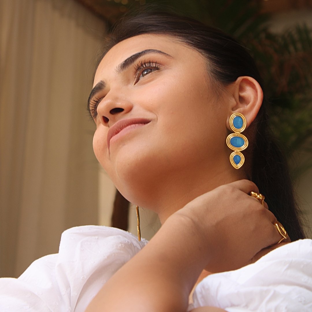 SUMMER BLUES EARRINGS