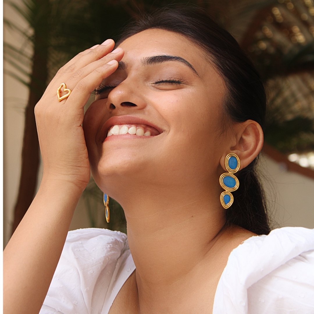 SUMMER BLUES EARRINGS