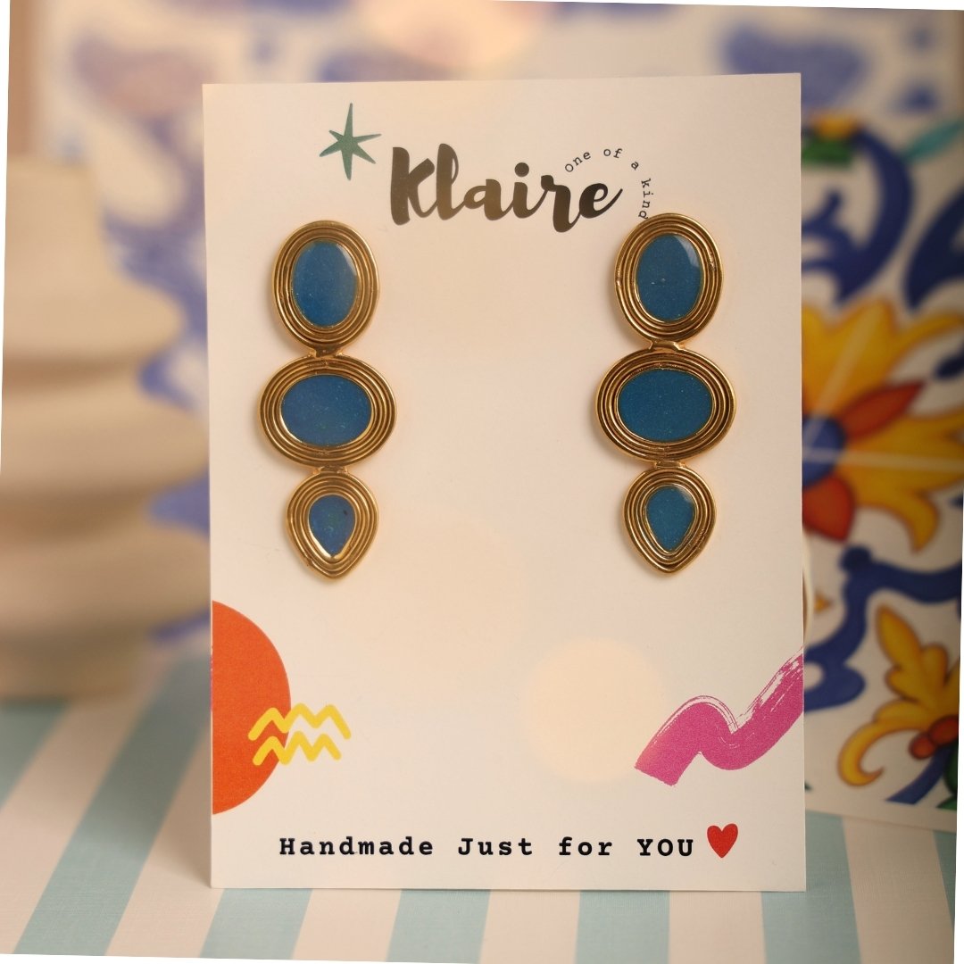 SUMMER BLUES EARRINGS
