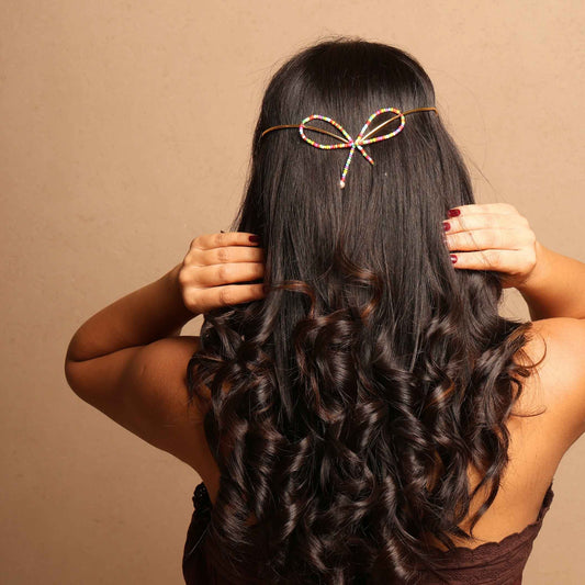 CANDY CRUSH BOW HAIR WRAP