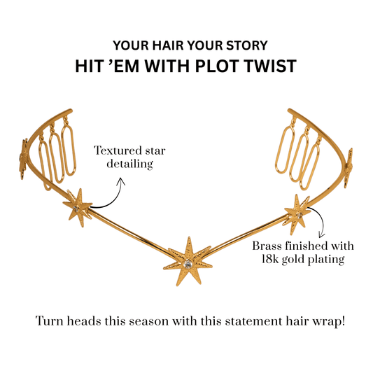 Klaire Studio SITAARE HAIR WRAP - hair accessory