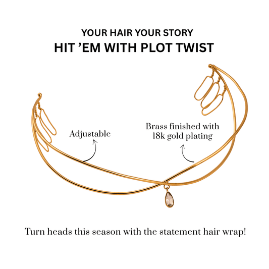 CLASSIC CROWN HAIR WRAP