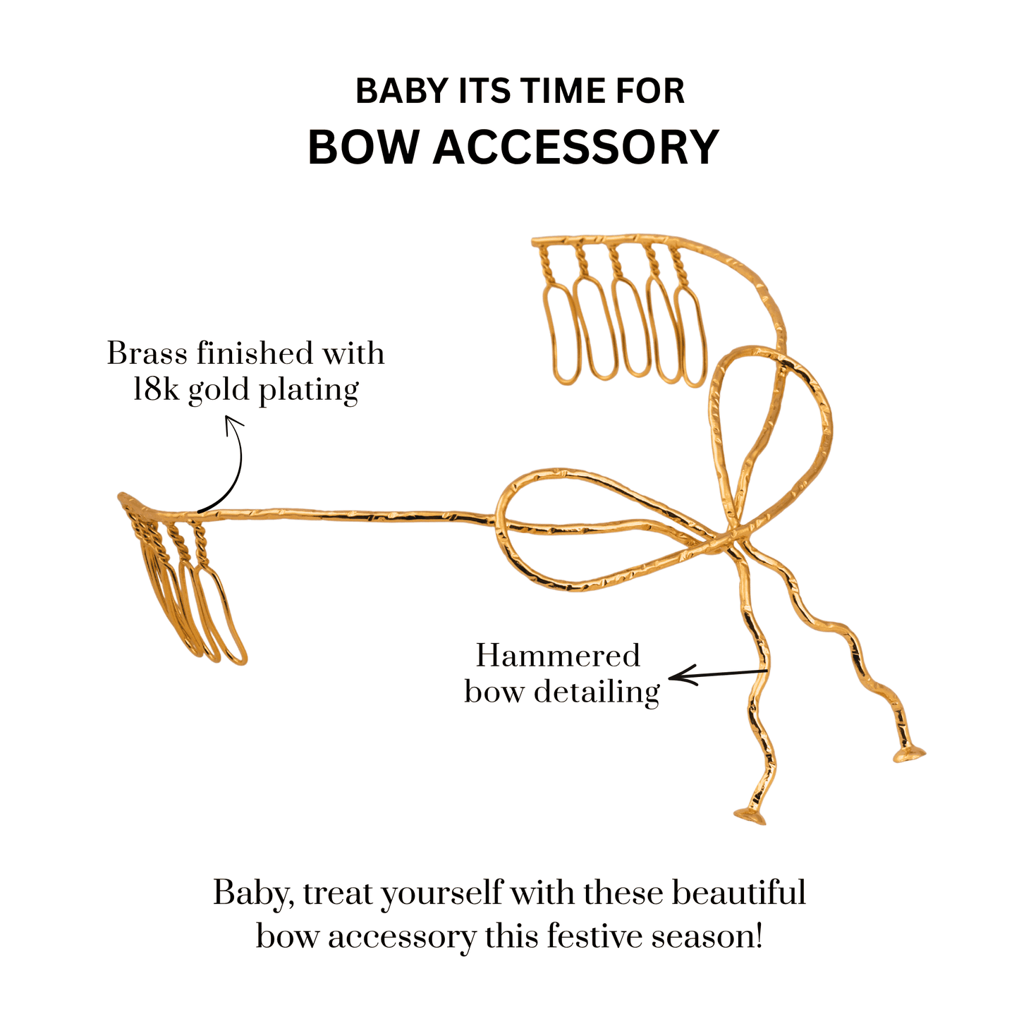 CLARA BOW HAIR WRAP