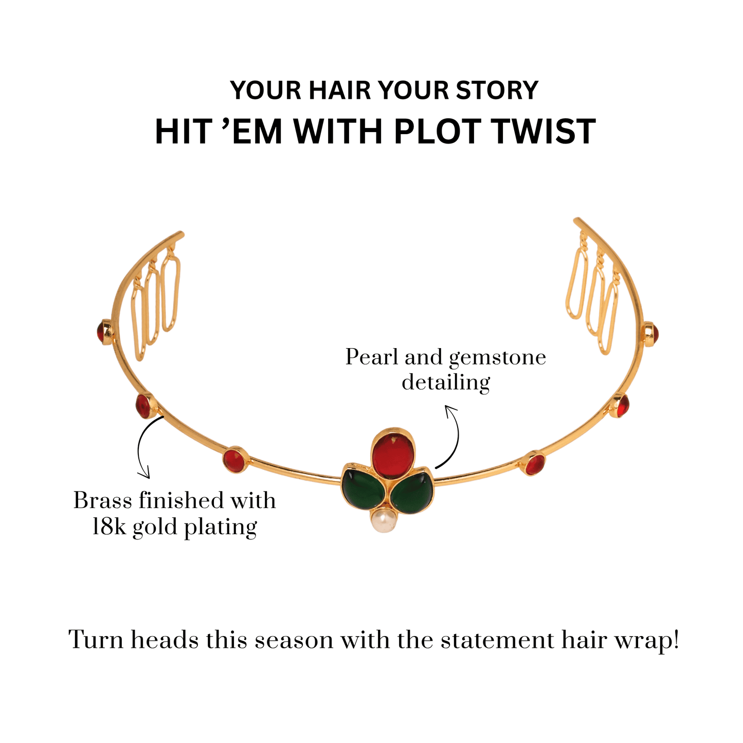 PADMA HAIR WRAP