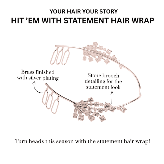 A SOIRÉE HAIR WRAP