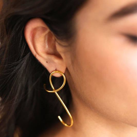 Klaire Studio WRAPPED 2 WAY EARRINGS - earrings