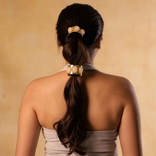 Klaire Studio GULABI AFFAIR PONY WRAP - hair accessory