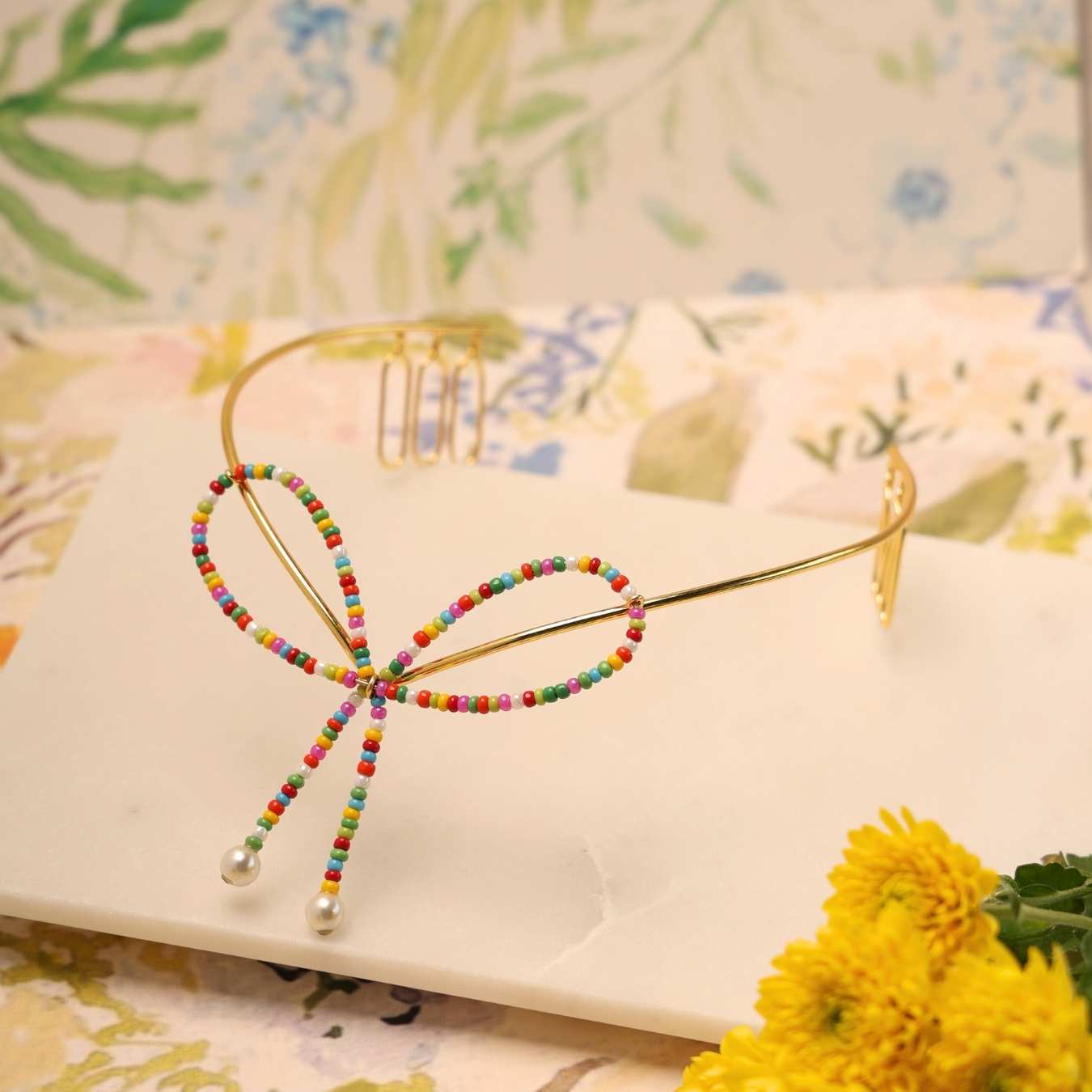 CANDY CRUSH BOW HAIR WRAP