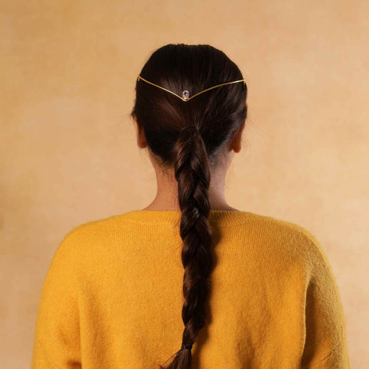 Klaire Studio OLD MONEY HAIR WRAP - hair accessory