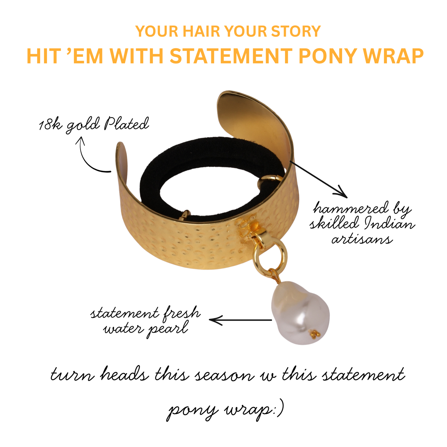 VICTORIA PONY WRAP