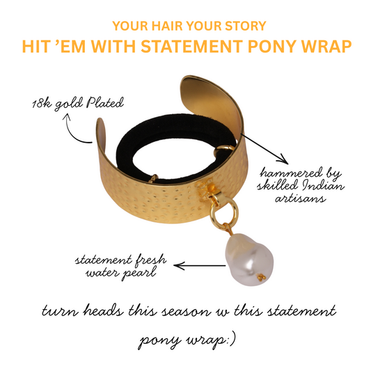 Klaire Studio VICTORIA PONY WRAP - hair accessory
