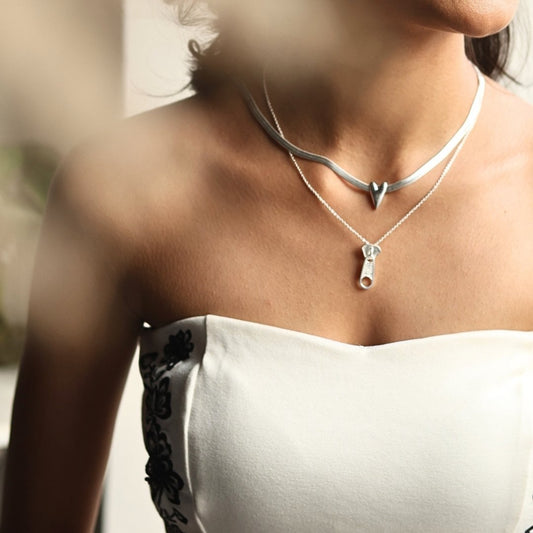 Klaire Studio ZIPPER CHAIN - necklace