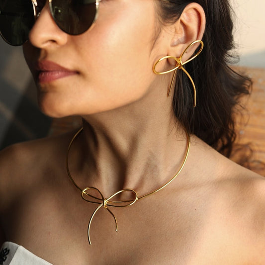 Klaire Studio BOW PLEASE SET - jewellery set