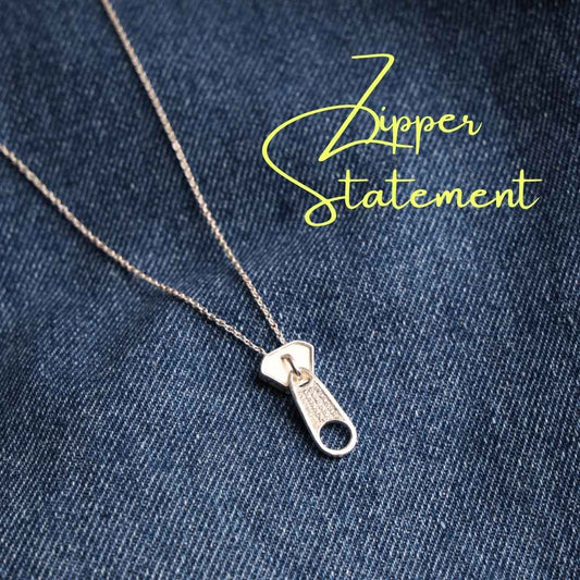 Klaire Studio ZIPPER CHAIN - necklace